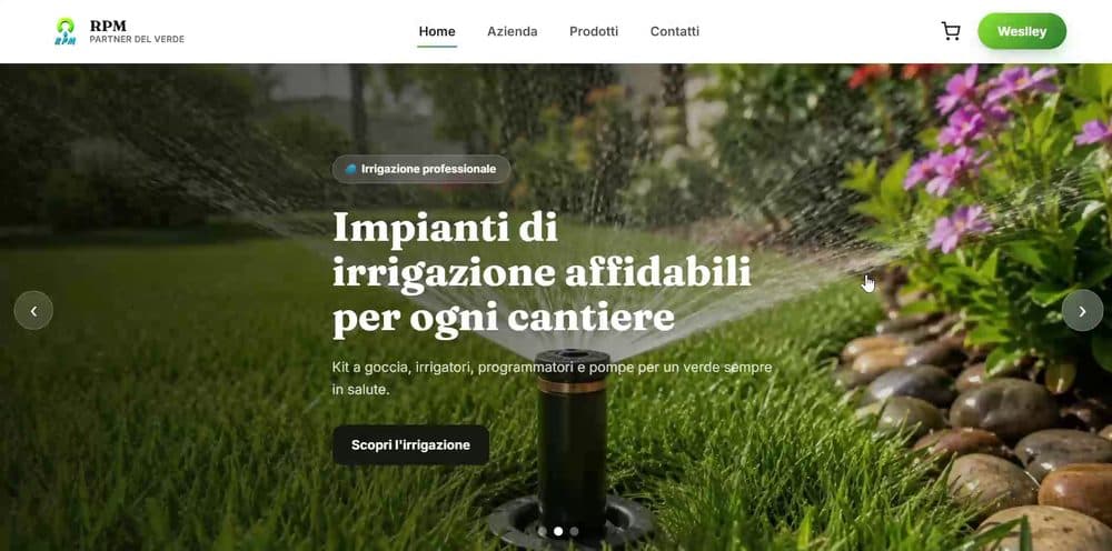 E-commerce B2B per professionisti del verde — 2